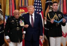 Trump Honors War Heroes at White House