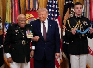 Trump Honors War Heroes at White House