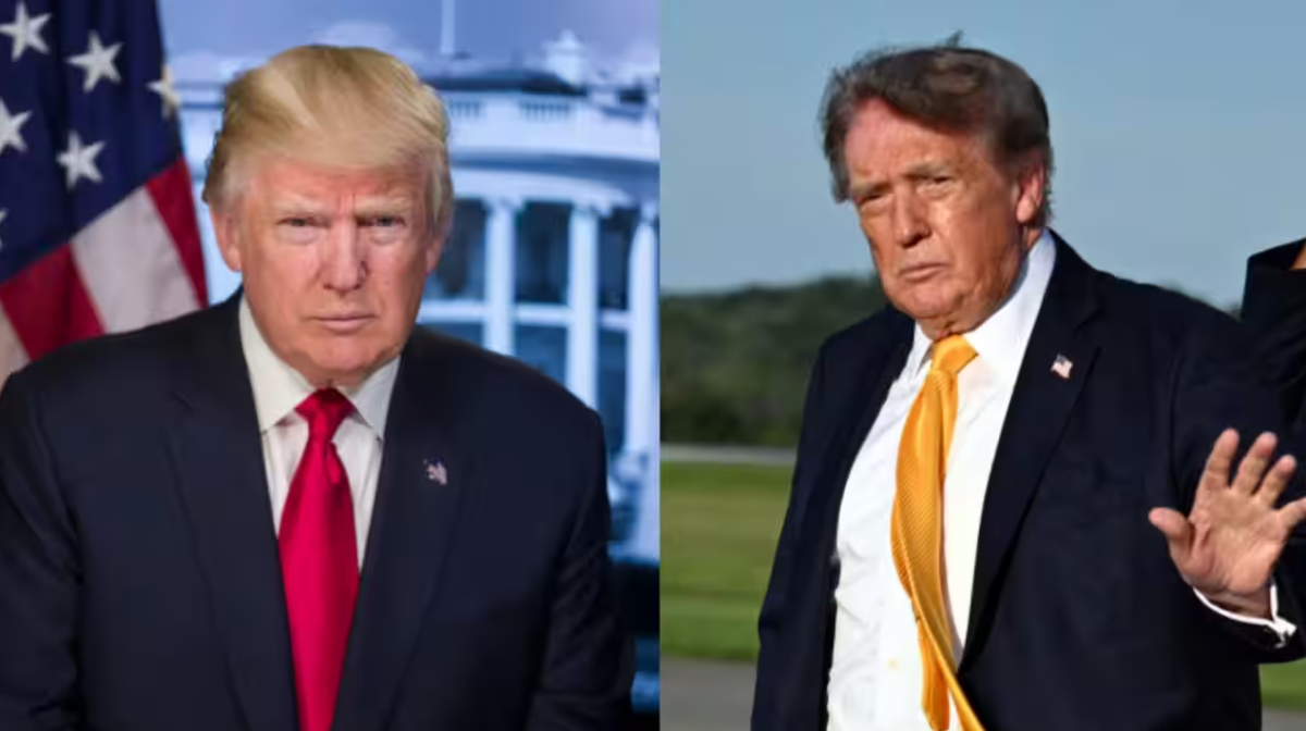 Trump's Hair Color Shift Sparks Wild Online Speculation