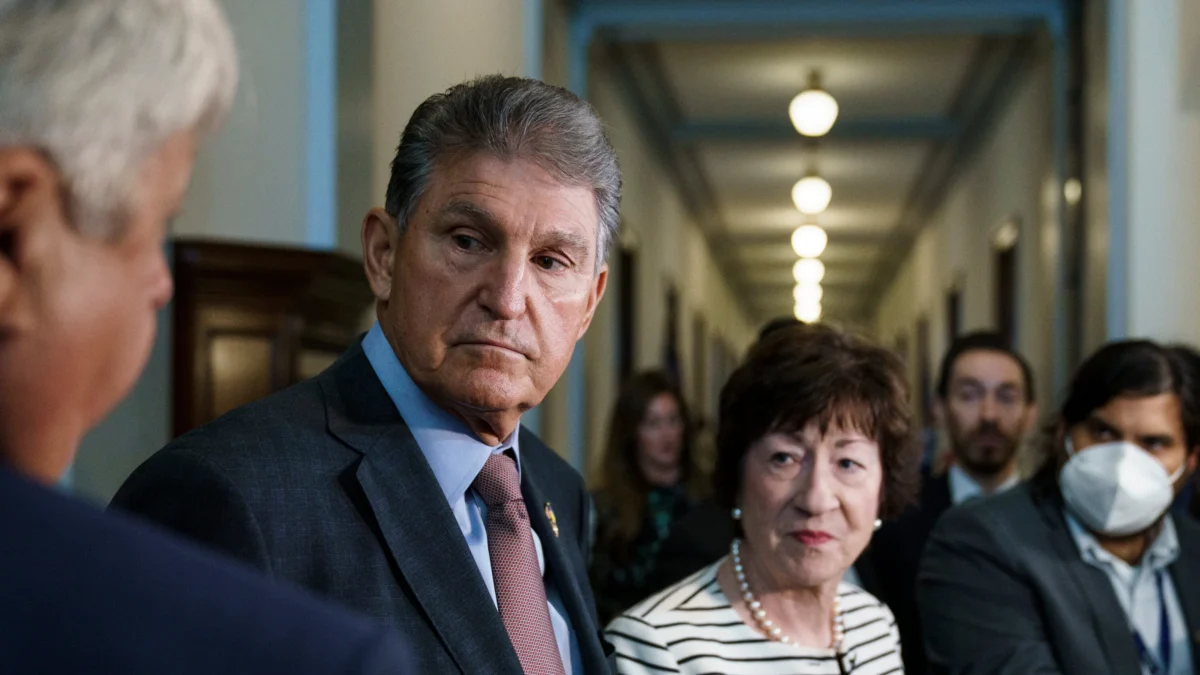 Manchin Reveals Why He Stood With Collins Against Schumer's Plan
