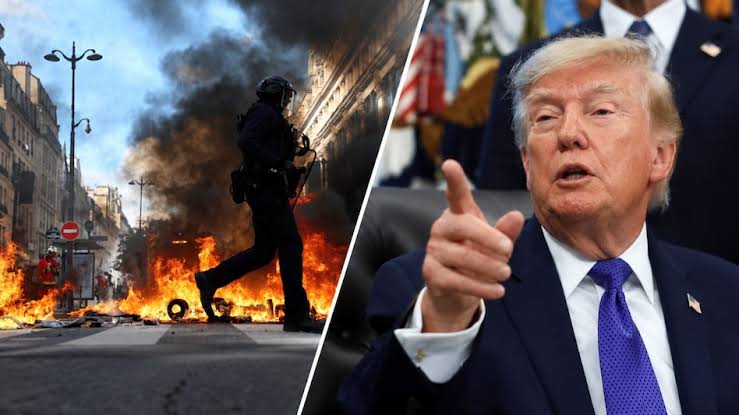 Trump Warns Of France Riots As Iowa GOP Fights To Keep House